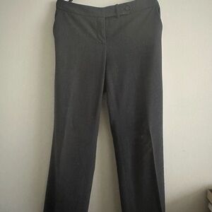 Calvin Klein Collection Dark Grey Boot Cut Trousers